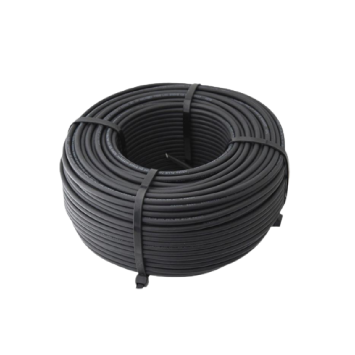 Cable solaire MC4 6 mm2 100 m H1Z2Z2-K noir - photo produit