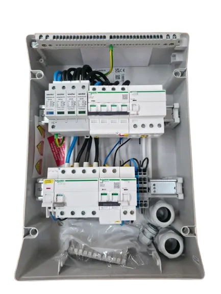 MADEnR - Coffret AC triphasé 1 onduleur 33/36 kW (C63) + BOBINE MX