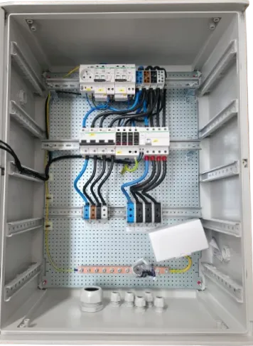 MADEnR - Coffret de protection AC pour un onduleur 50kw triphasé + BOBINE MX