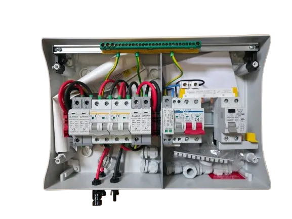 MADEnR - Coffret de protection AC/DC + NF C15-100 monophasé XkWc - 2 MPPT - 600V - 300mA - TYPE B