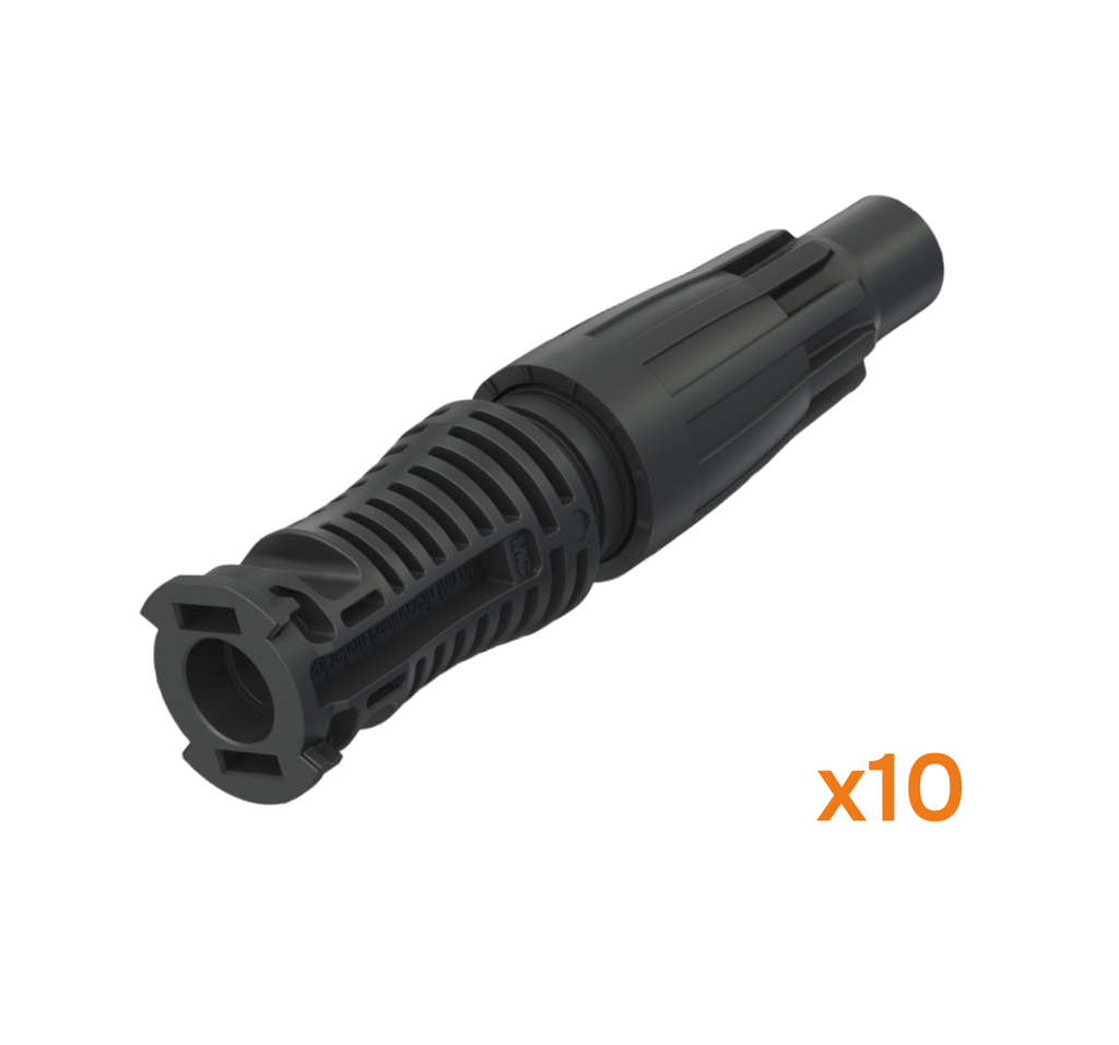 STÄUBLI - MC4-Evo Ready - Connecteurs mâle - Sachet de 10 pcs - PV-KST4-EVO READY - section de câble 4-6 mm²