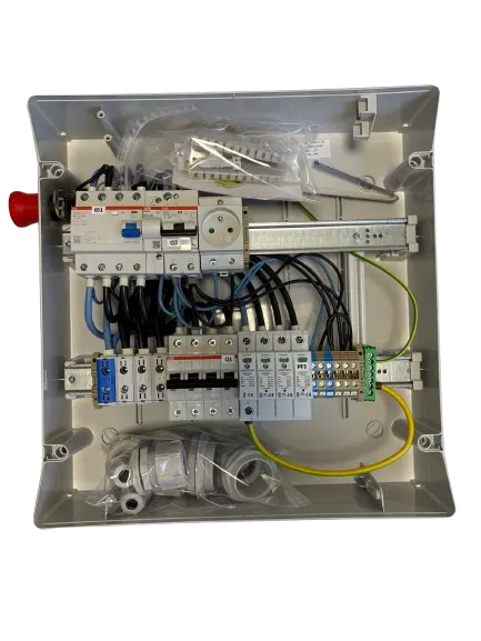 TECHNIDEAL - Coffret de protection AC pour un onduleur 33-36kw triphasé + BOBINE MX