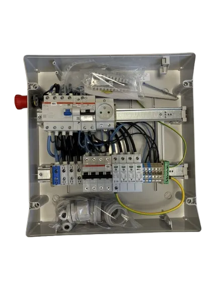 TECHNIDEAL - Coffret de protection AC pour un onduleur de 10kW triphasé + BOBINE MX